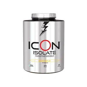 DIVINE NUTRITION ICON ISOLATE - 2 KG |  Ultra-filtered whey isolate protein for fat loss support and overall growth |  Enriched with vitamins and minerals|Mango