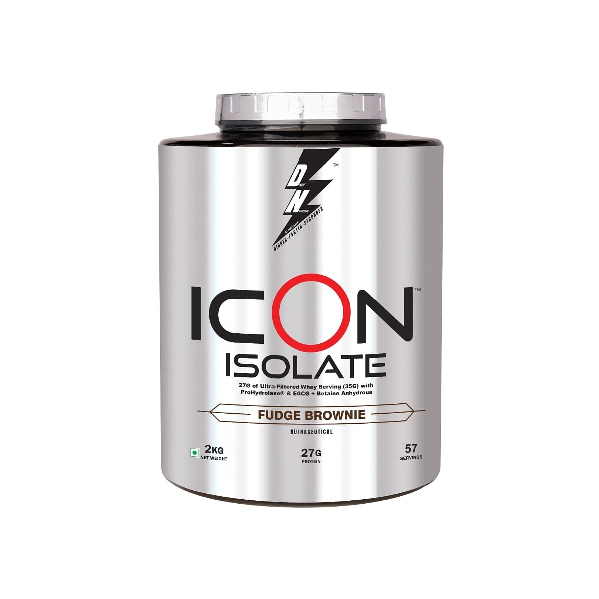 

DIVINE NUTRITION ICON ISOLATE - 2 KG | Ultra-filtered whey isolate protein for fat loss support and overall growth | Enriched with vitamins and m...