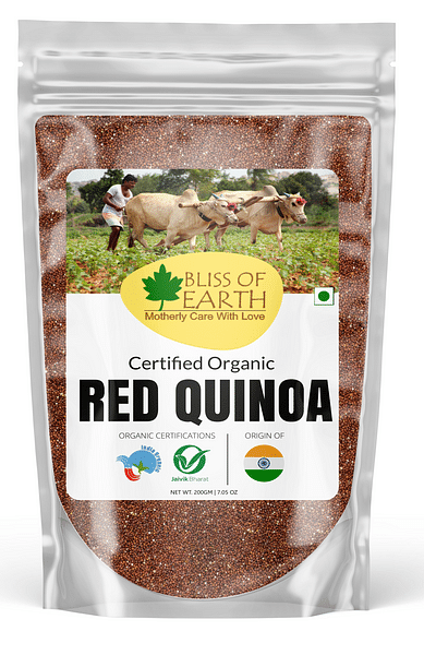 

Bliss of Earth Certified Organic Red Quinoa - 200 gm