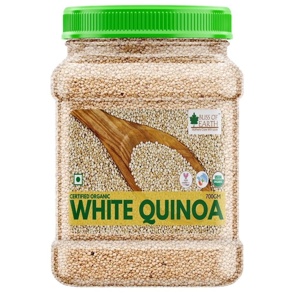 

Bliss of Earth Certified Organic White Quinoa - 700 gm