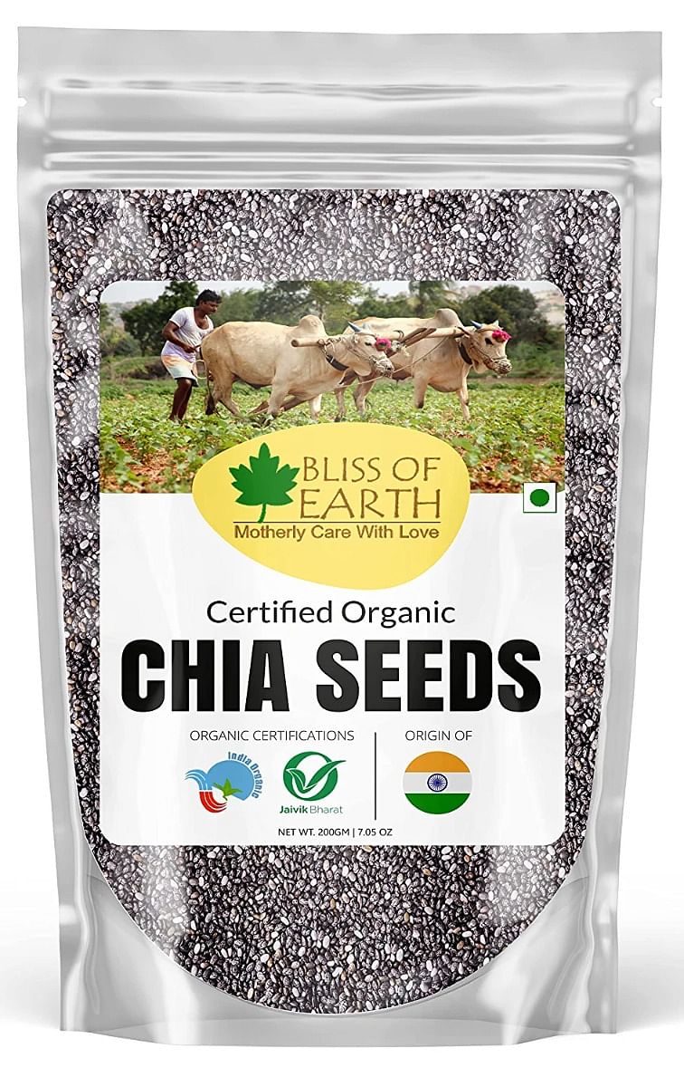 

Bliss of Earth Certified Organic Chia Seed - 200 gm