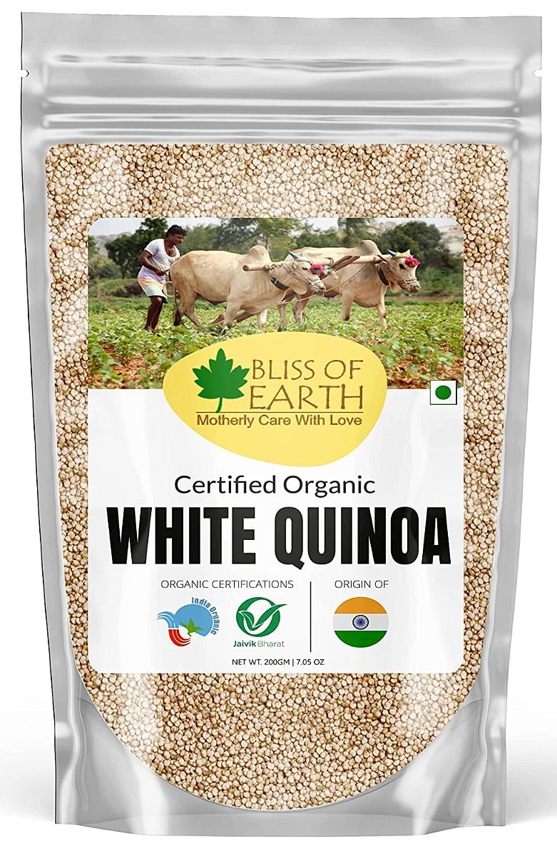 

Bliss of Earth Certified Organic White Quinoa - 200 gm