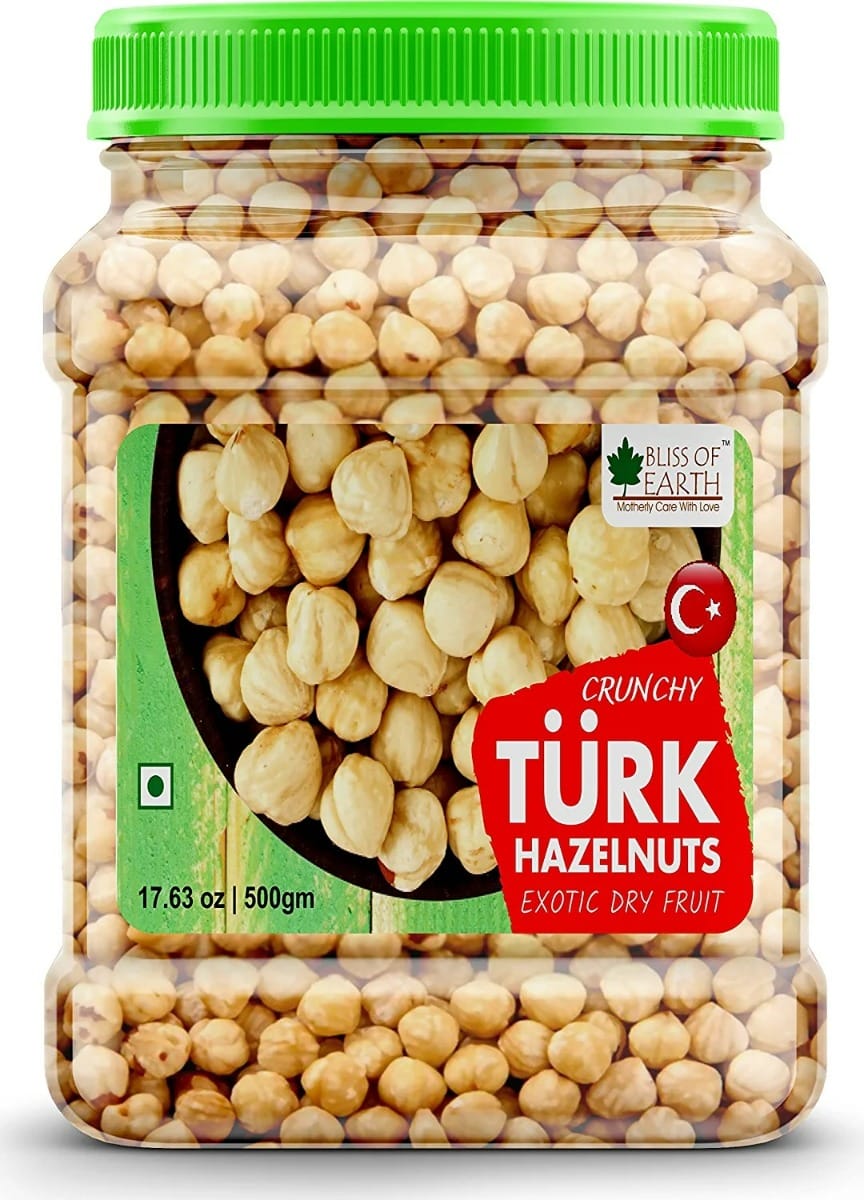 Bliss of Earth Super Healthy TURKISH HAZELNUTS (RAW & Dehulled)-picture-12