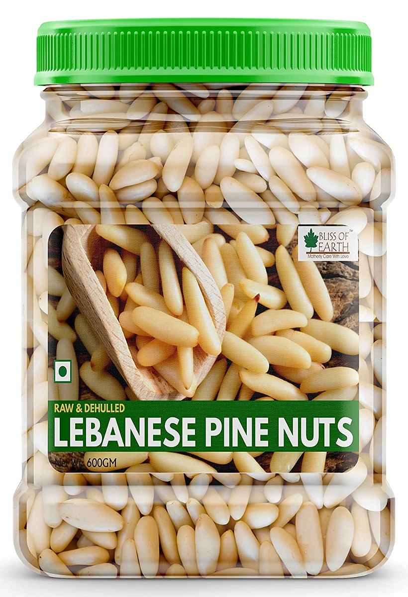 

Bliss Of Earth Healthy Lebanese Pine Nut For Bone And Gut Health - 600 gm