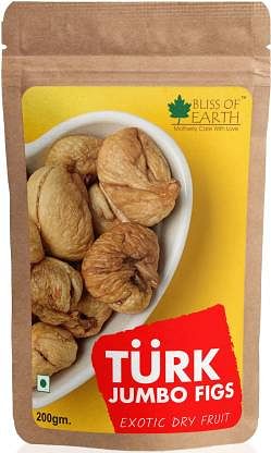 

Bliss of Earth 4x1KG Jumbo Turkish Figs, Vacuum Packed Figs Exotic Dry fruit