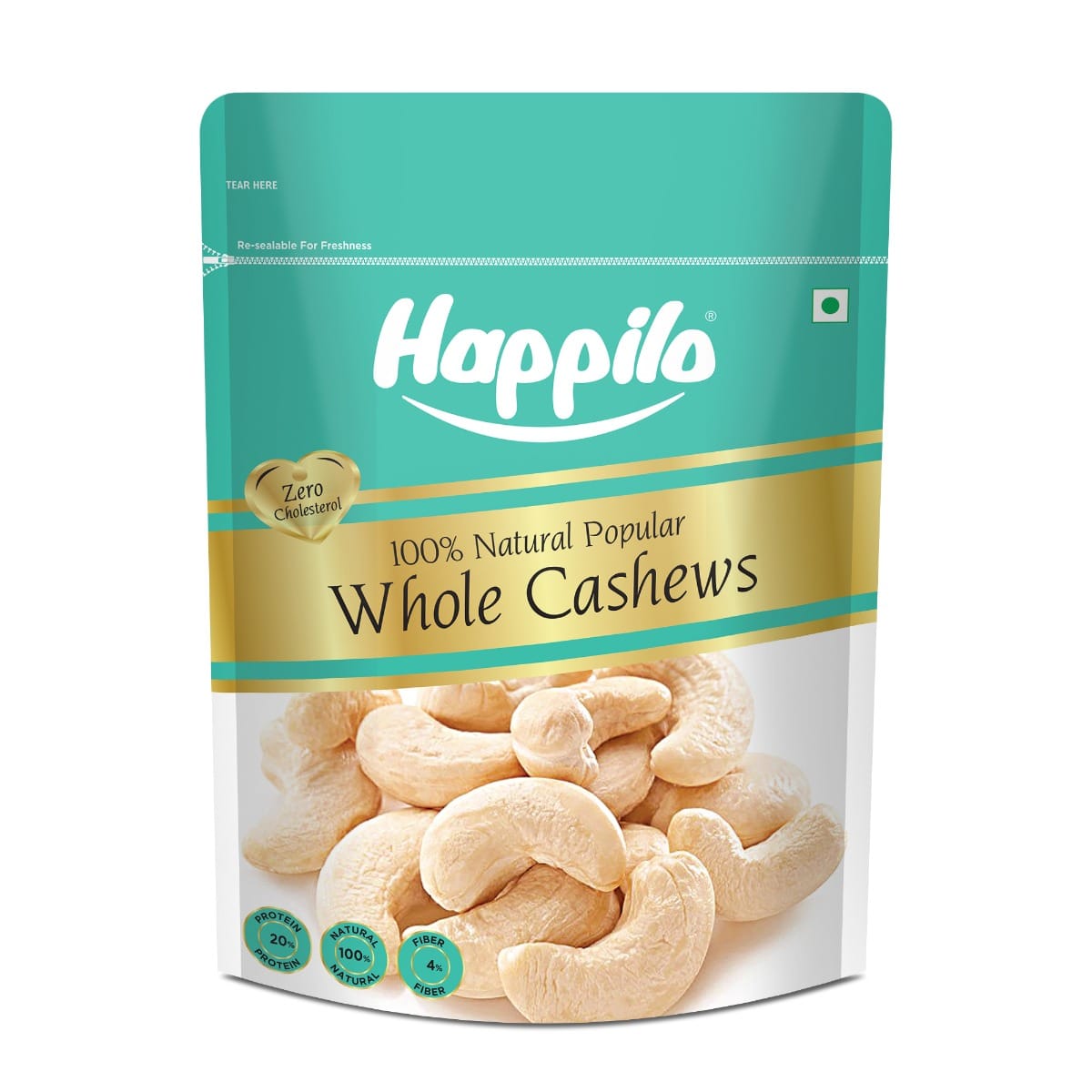 Happilo Natural Popular Whole Cashews 400g-image-5
