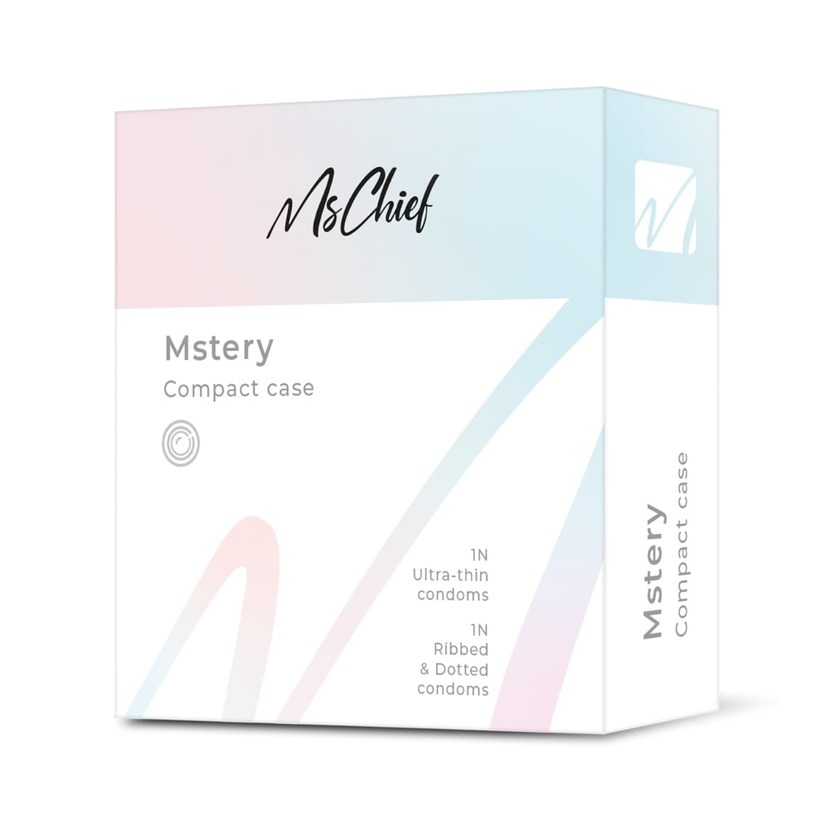 MsChief Mstery Compact Case| Compact Carrying Case for Condoms| Fits 2 Condom Foils-image-4