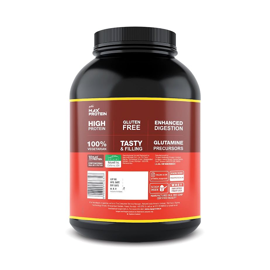 RiteBite Max Protein Whey Protein Irish Chocolate 2Kg 60 Servings