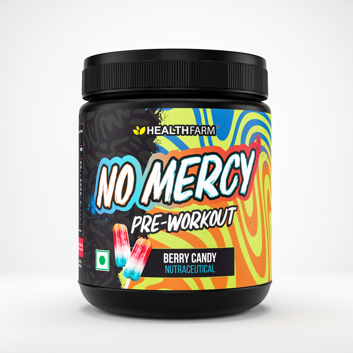 

Health NO MERCY Pre workout 130g Berry Candy