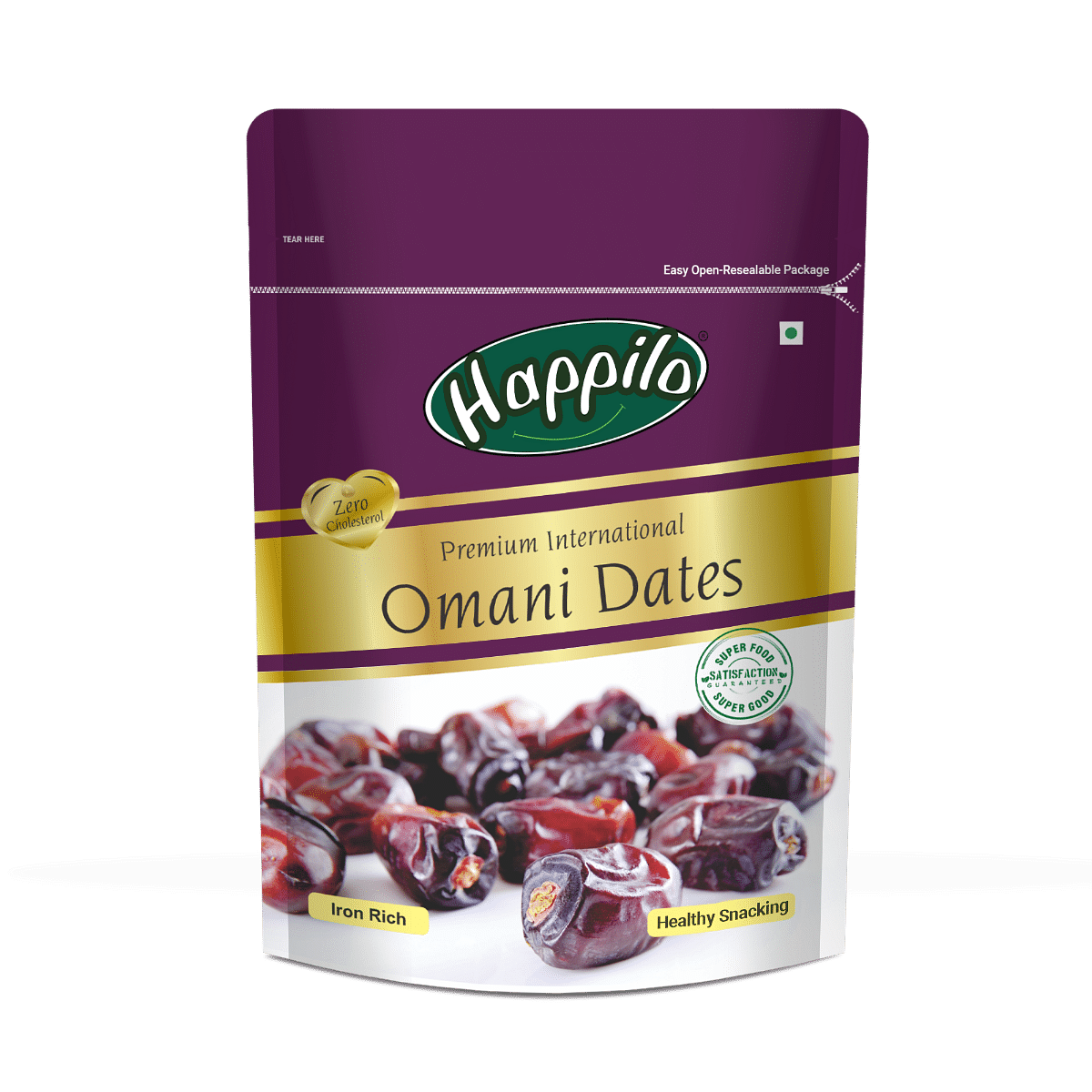 

Happilo Premium International Omani Dates 250g (Pack of 1)