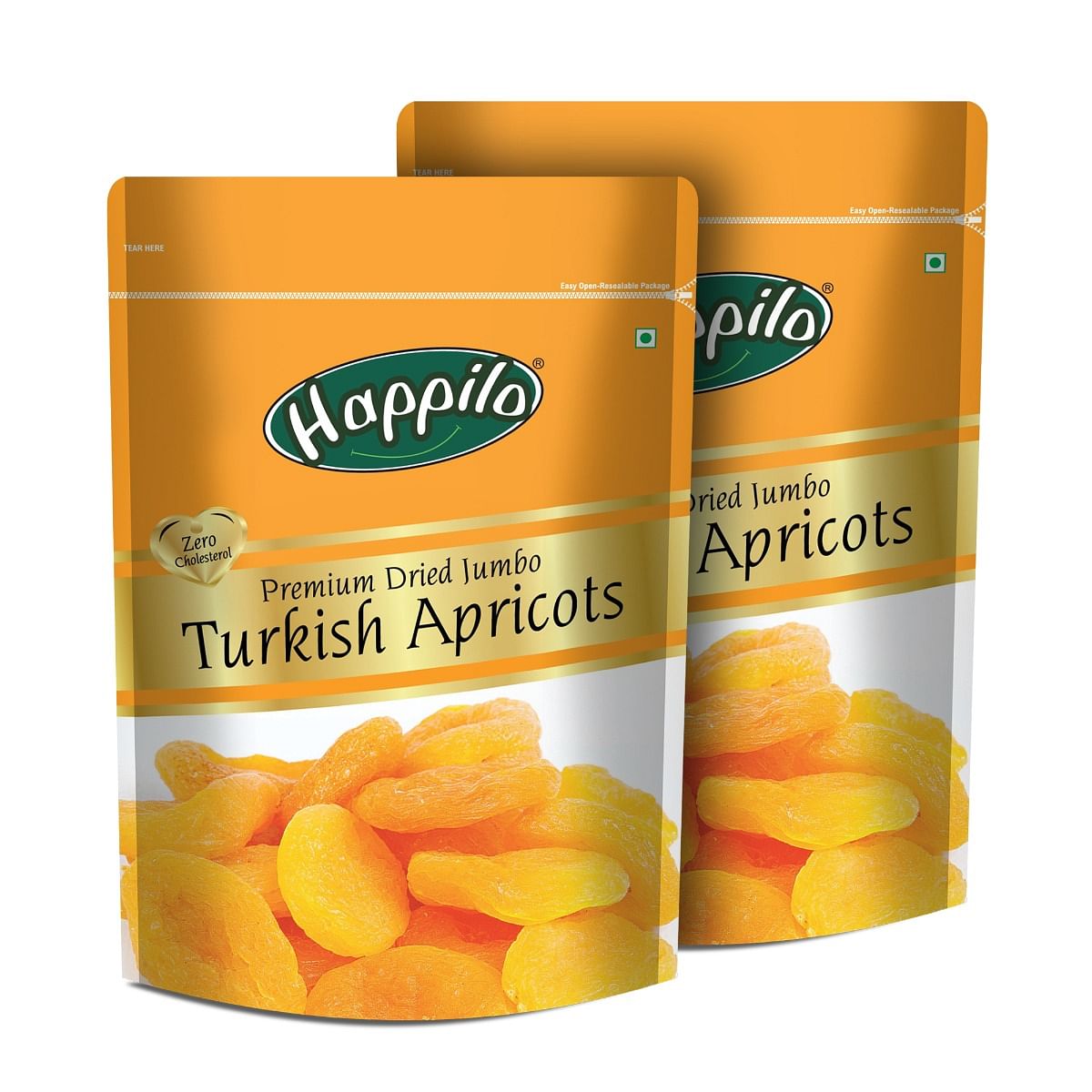 

Happilo Premium Turkish Apricots 200g (Pack of 2)