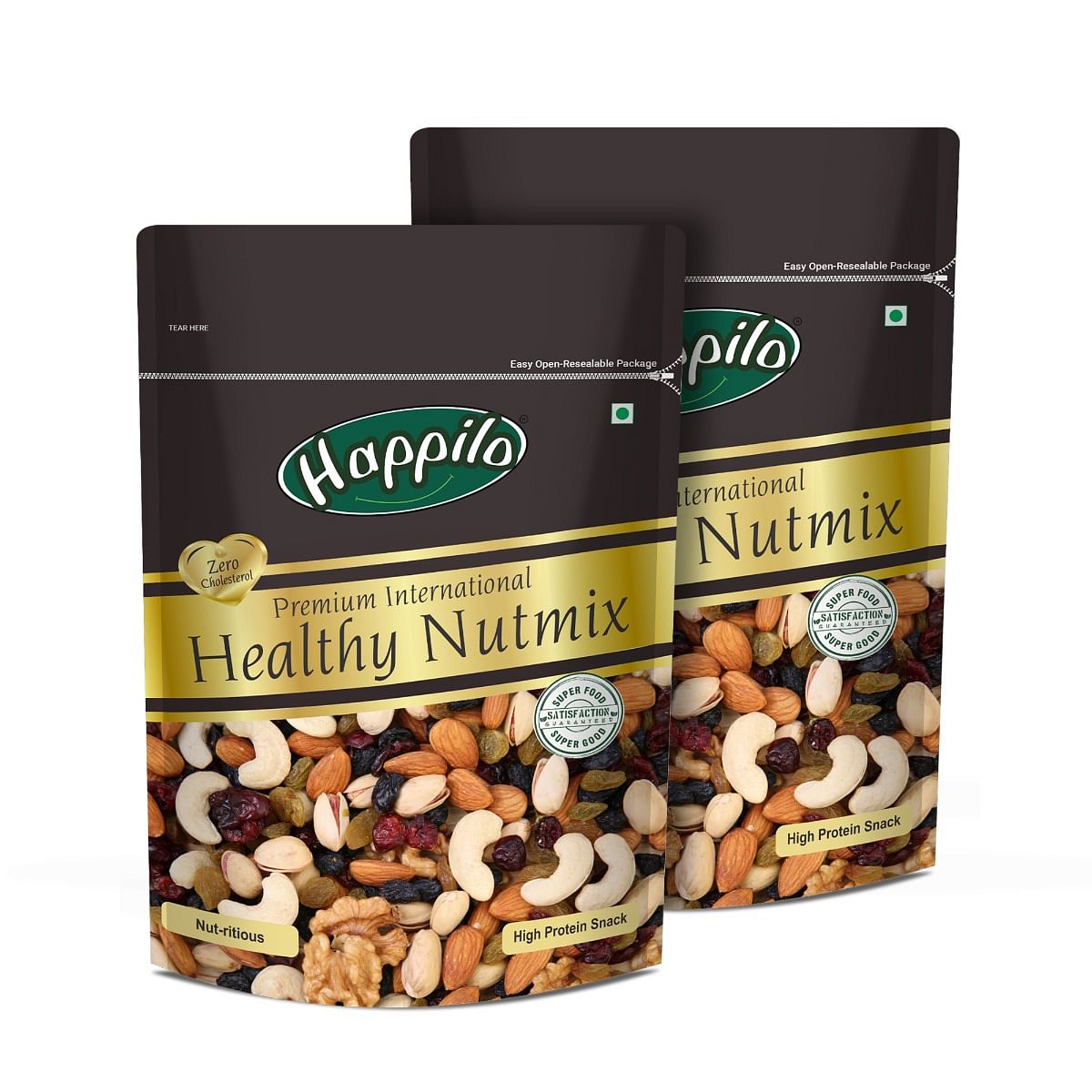 

Happilo Premium International Healthy Nutmix 200g (Pack of 2)