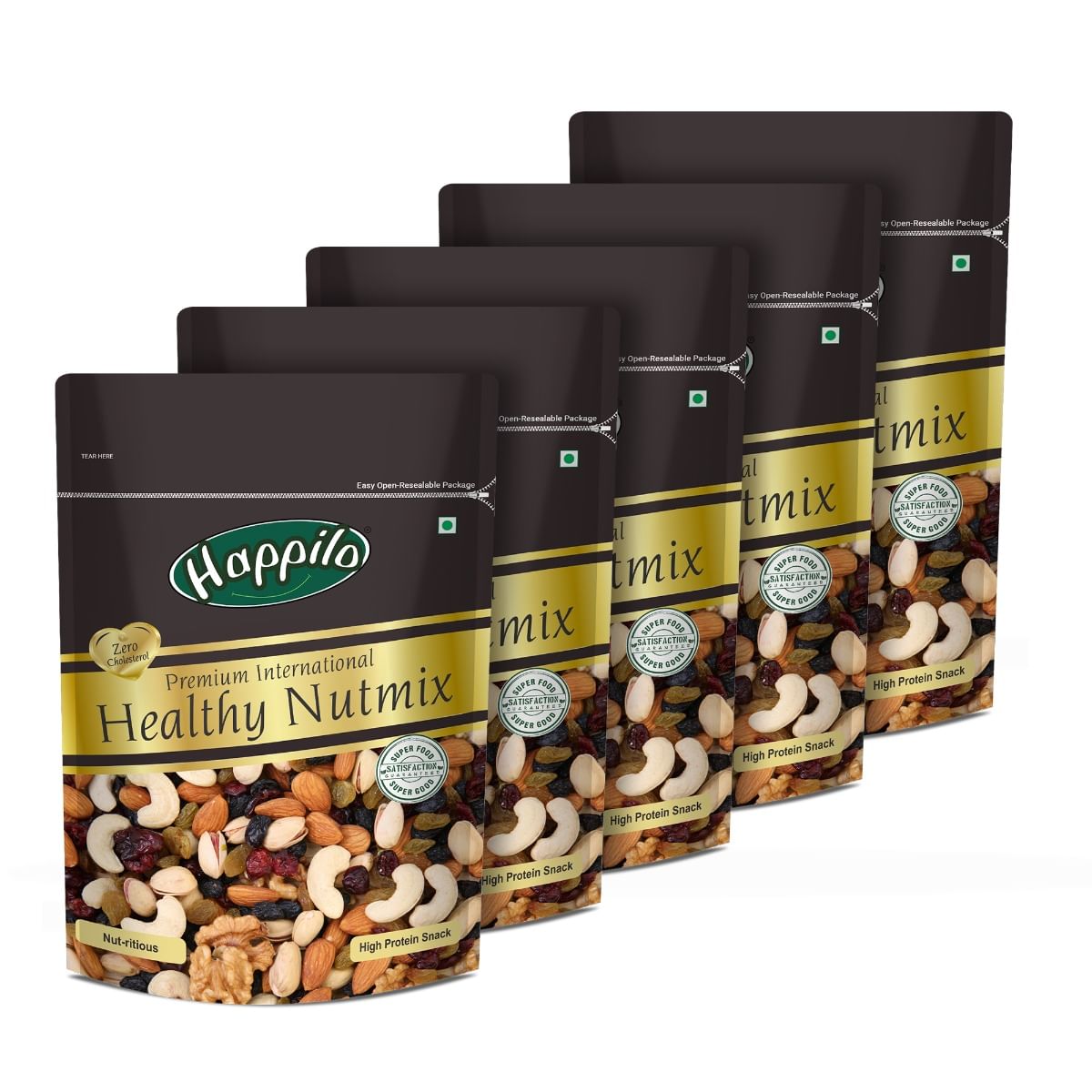 

Happilo Premium International Healthy Nutmix 200g (Pack of 5)