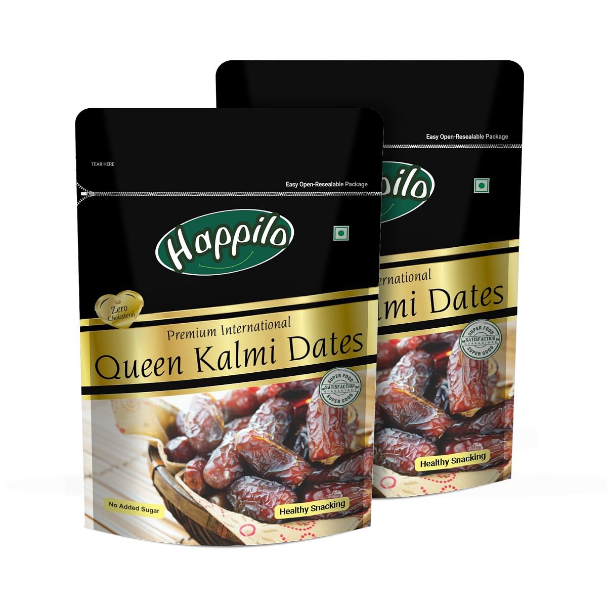 

Happilo Premium International Queen Kalmi Dates 200g (Pack of 2)
