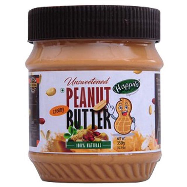 

Happilo All Natural Unsweetened Creamy Peanut Butter 350g