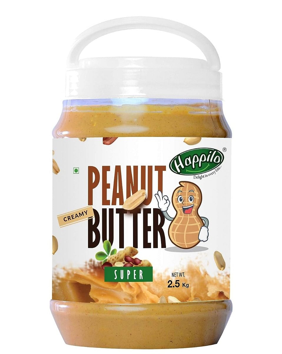 

Happilo All Natural Unsweetened Creamy Peanut Butter 2.5kg