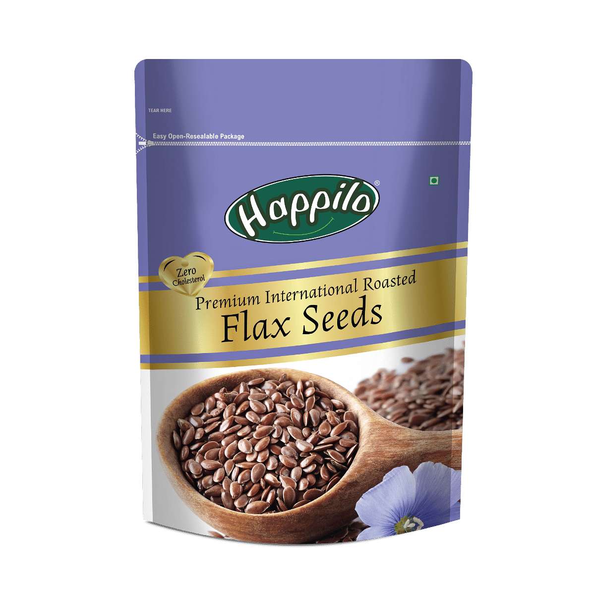 

Happilo Premium Authentic Flax Seeds Roasted 250g (Pack of 1)