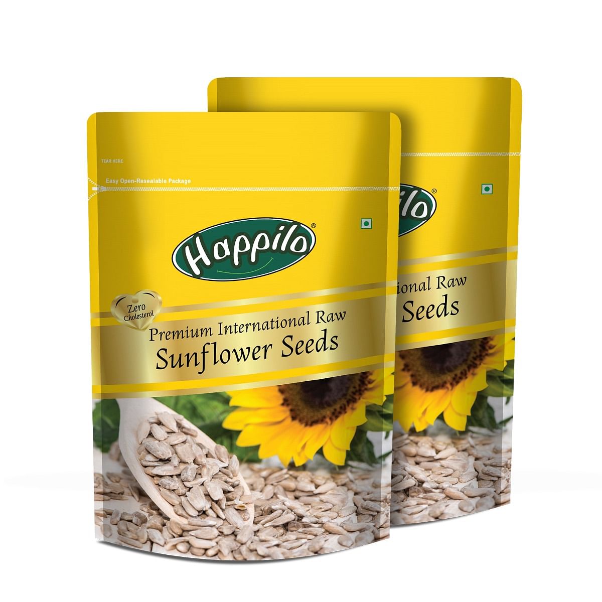 

Happilo Premium Raw Sunflower seeds (No shells) 250g (Pack of 2)