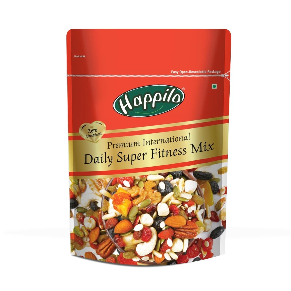 

Happilo Premium International Daily Super Fitness Mix 160g (Pack of 1)