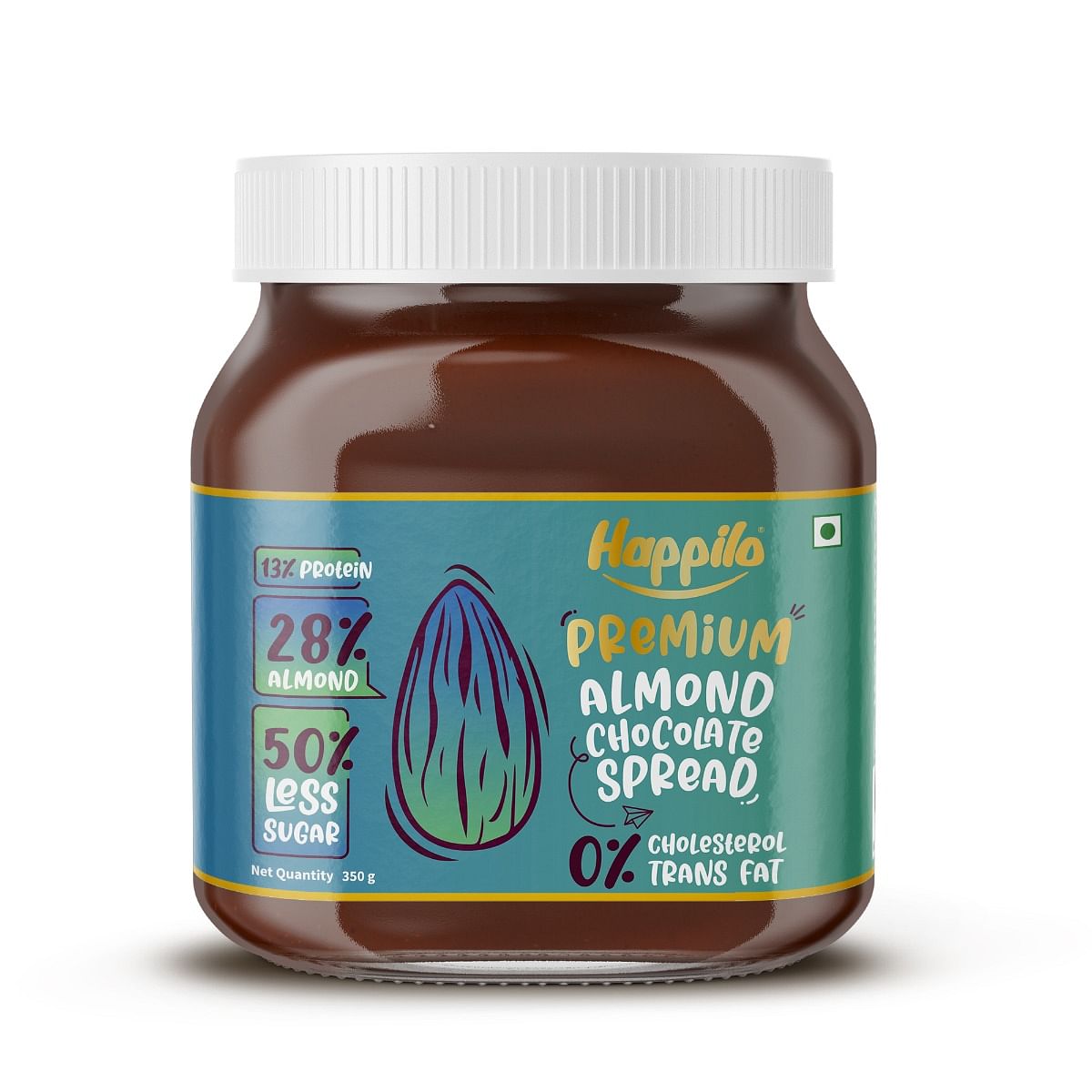 

Happilo Premium Chocolate Almond Spread 350g