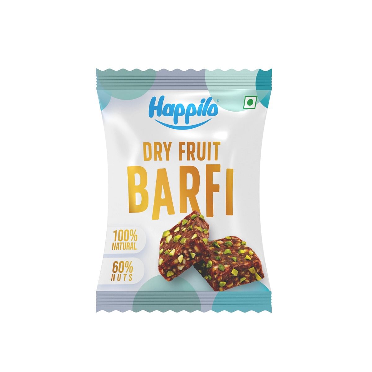 

Happilo Premium Dry Fruit BarFi Gift Box 240g (20g*12)