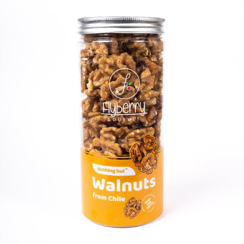 

Flyberry Gourmet Premium Walnuts, 400g | 100% Natural | High in Omega3 and Antioxidants | Imported from Chile