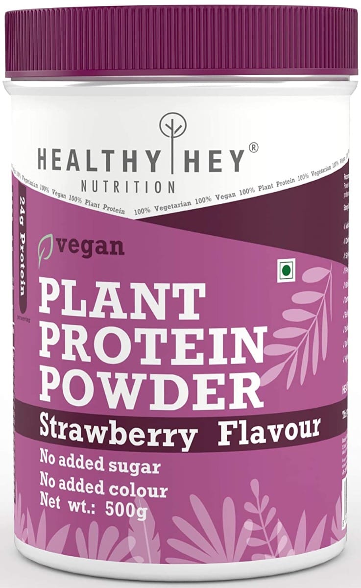 Healthyhey Nutrition Plant Protein Strawberry