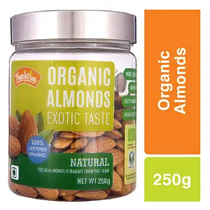 Truefarm Organic Almonds, 250g