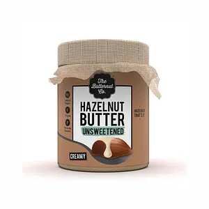 The Butternut Co. Hazelnut Butter Unsweetened - 200g (No Added Sugar, Vegan, High Protein, Keto)