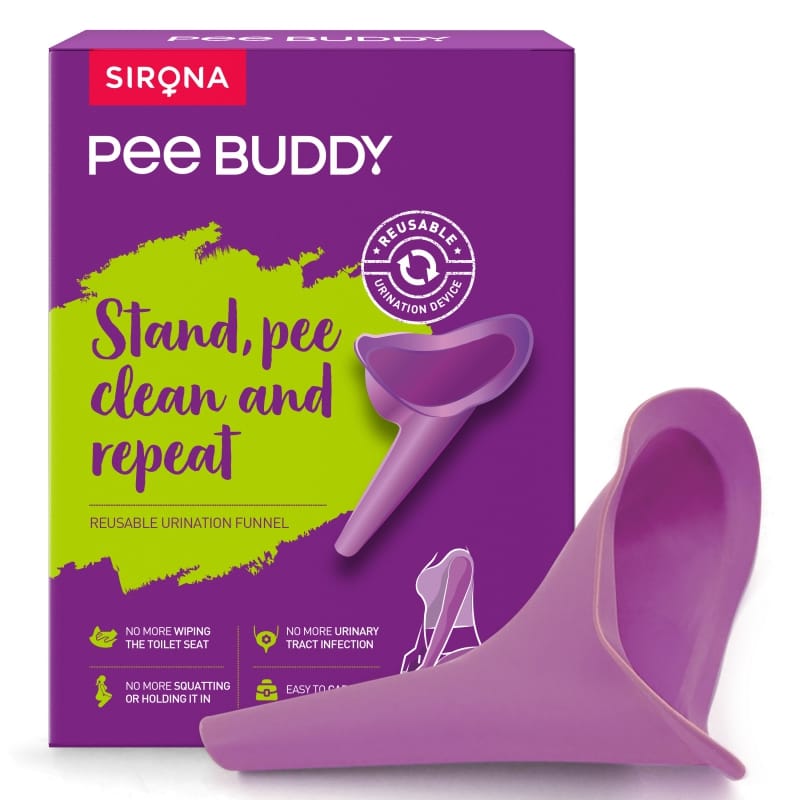 PeeBuddy Reusable Female Urination Device, Portable & Leak Proof - 1 Funnel