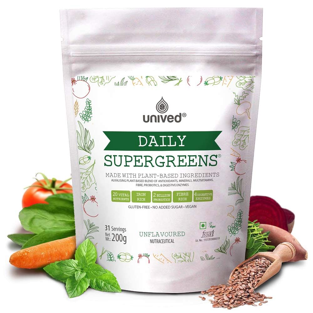 

Unived Daily Supergreens Unflavoured (31 Servings)