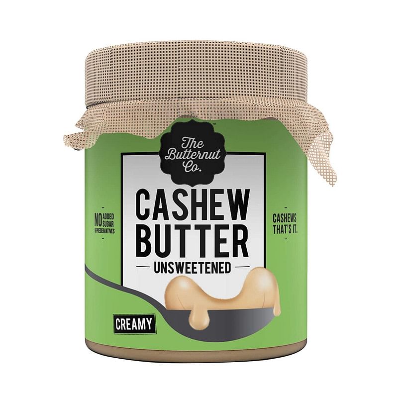 

The Butternut Co. Cashew Butter Unsweetened - 200g (No Added Sugar, Vegan, High Protein, Keto)