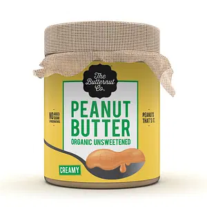 The Butternut Co. Organic Unsweetened Peanut Butter Creamy