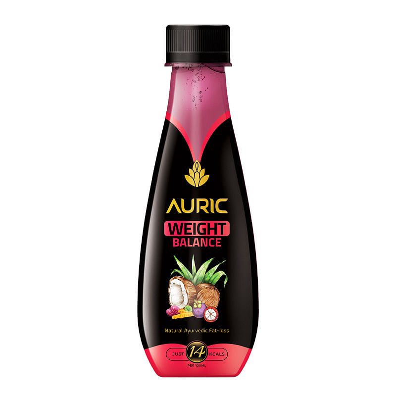 

Auric Weight Balance Juice For Men & Women - Goodness of Super Ayurvedic Herbs - Garcinia Cambogia, Turmeric, Beetroot, Cumin (Jeera) - 24 Bottles