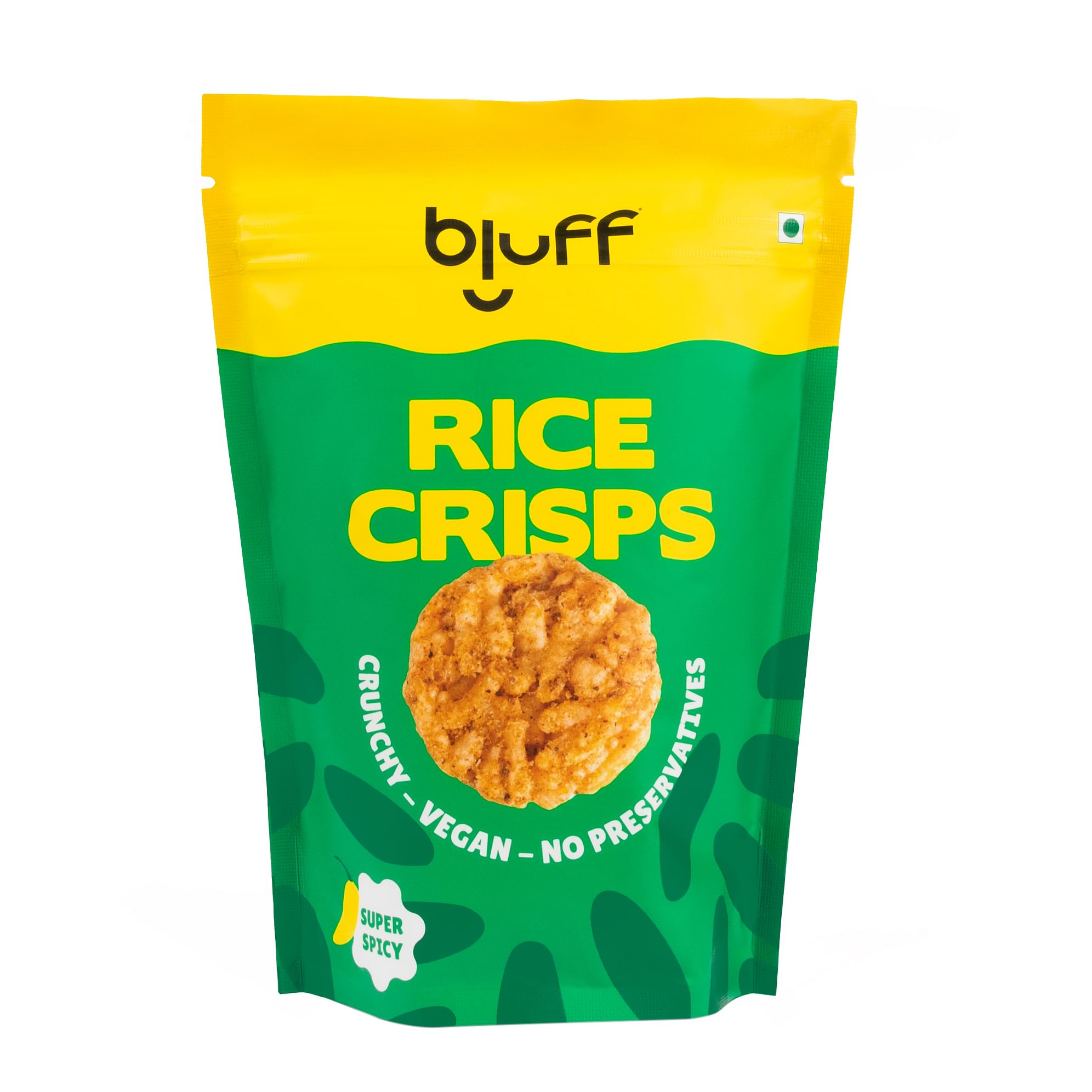 

Bluff Rice Crisps - Super Spicy - 50 g