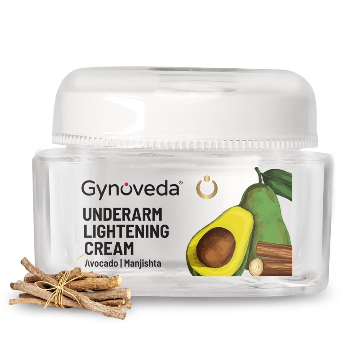 Gynoveda Underarm Lightening Cream for Dark, Patchy Armpits With