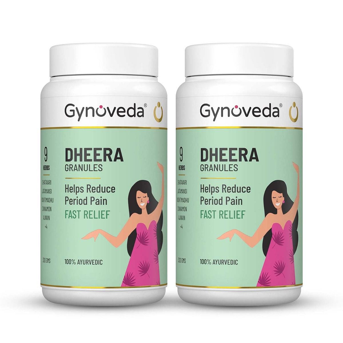 

Gynoveda PMS Relief from Period Cramp, Mood Swings, Headache, Bloating, Acne | Stress Free Periods Lifelong | Goodbye Heating Pad, Pain Roll On, Gu...