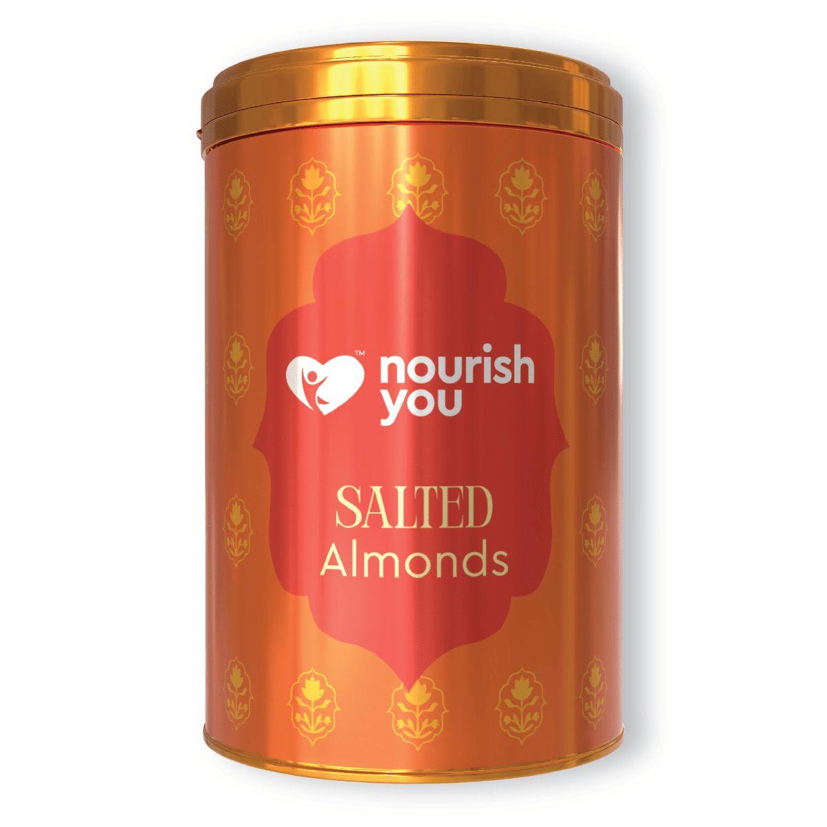 Nourish You Salted Almonds – 100g Tin Pack | Premium Roasted Almonds with Himalayan Pink Salt | Gluten-Free Healthy Snack | High Protein Crunchy Nuts-image-39