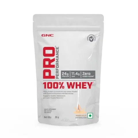 GNC Pro Performance 100% Whey Protein Powder | Boosts Strength ...