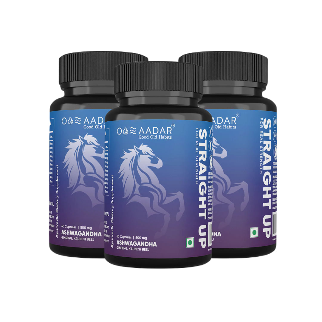 

Aadar Straight Up Capsule , 60 capsules (Pack of 3)