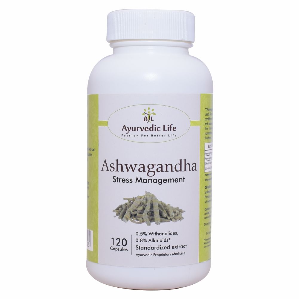 

Ayurvedic Life Ashwagandha 120 Capsules