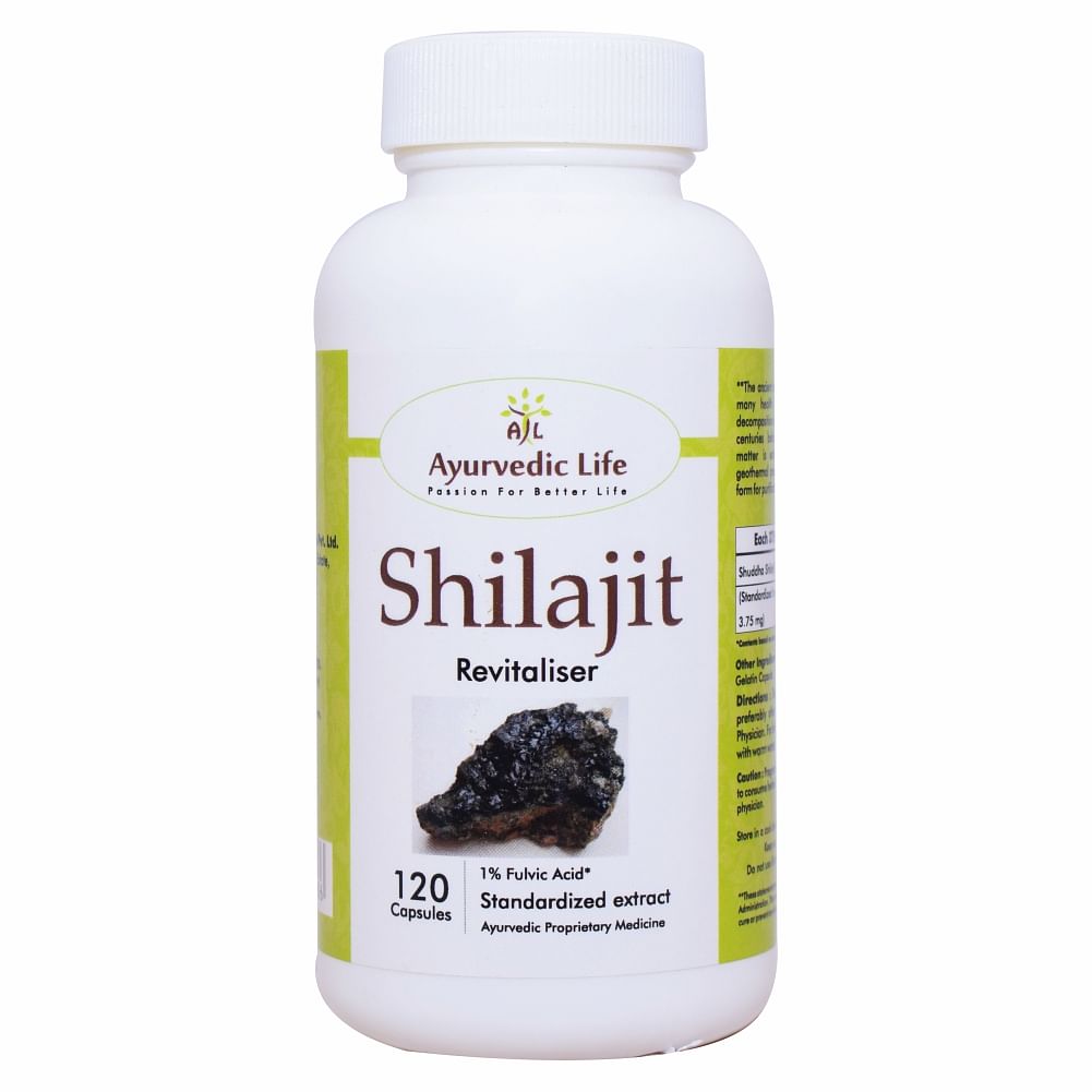 

Ayurvedic Life Shilajit 120 Capsules