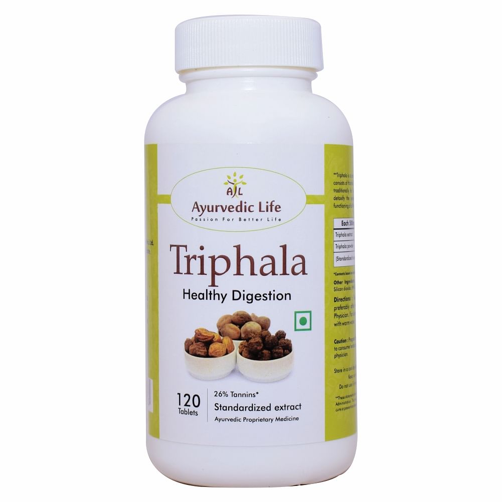 

Ayurvedic Life Triphala 120 Tablets