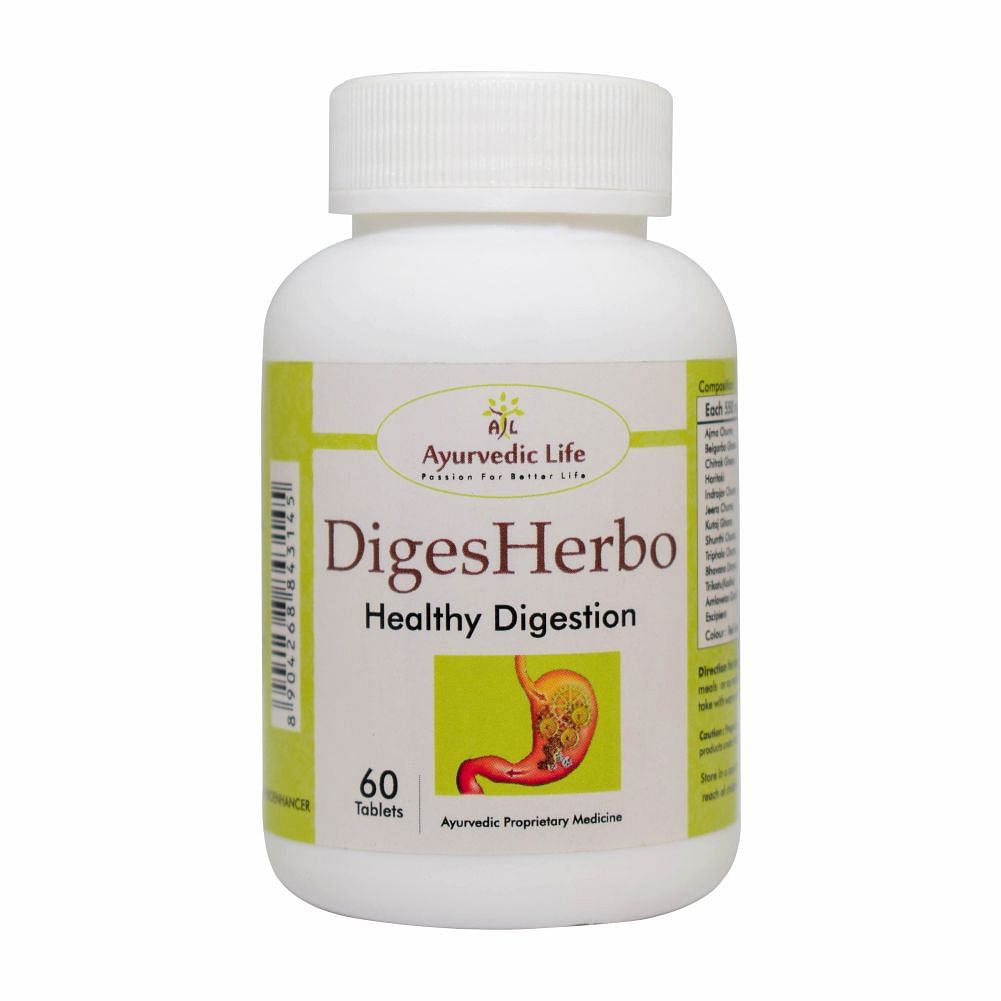 

Ayurvedic Life DIGES HERBO - 60 Tablets