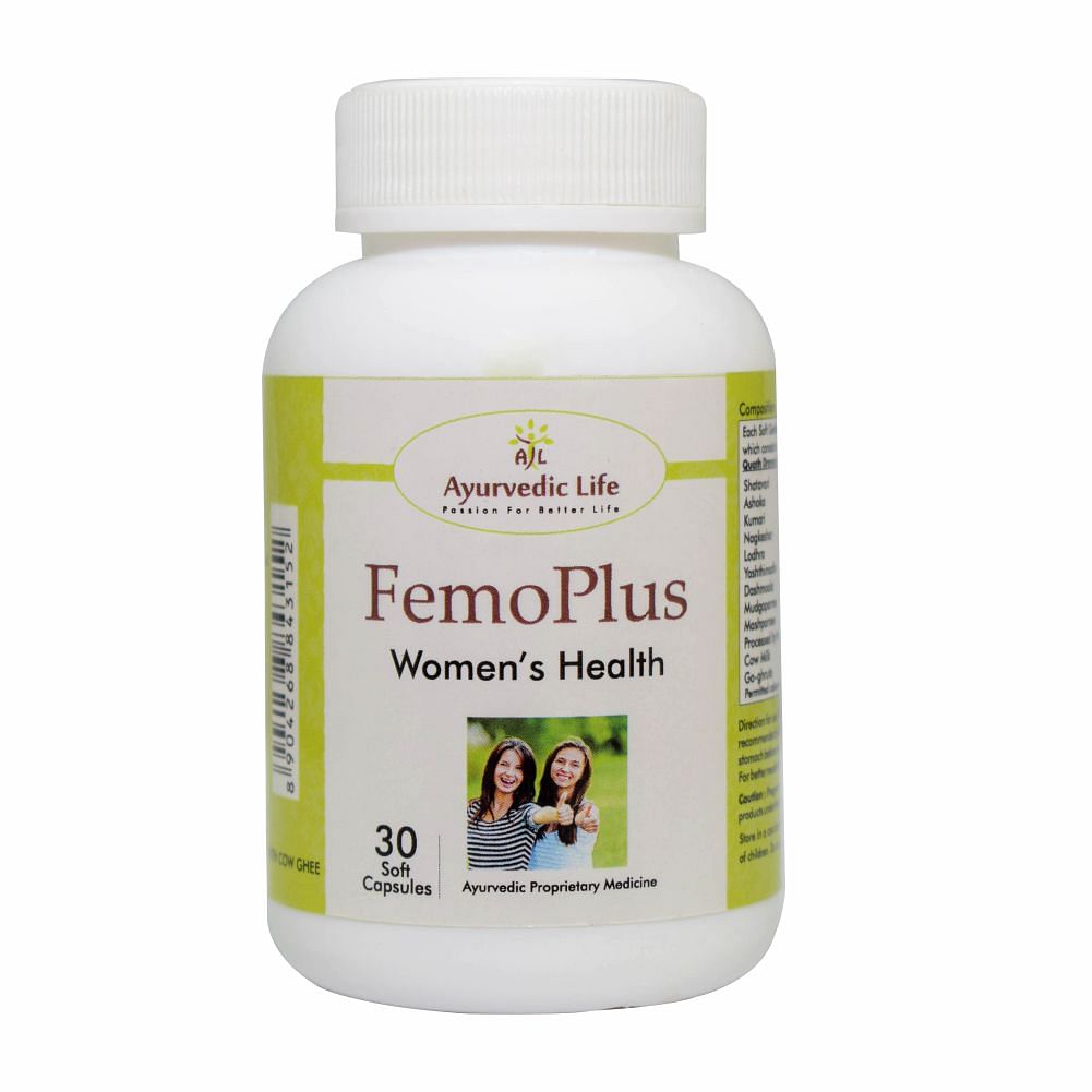 

Ayurvedic Life Femo Plus - 30 Capsule