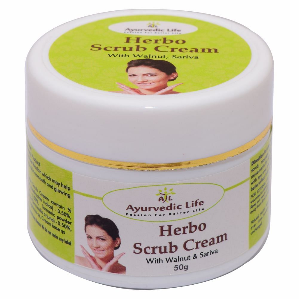 

Ayurvedic Life Herbo Scrub Cream - 50g