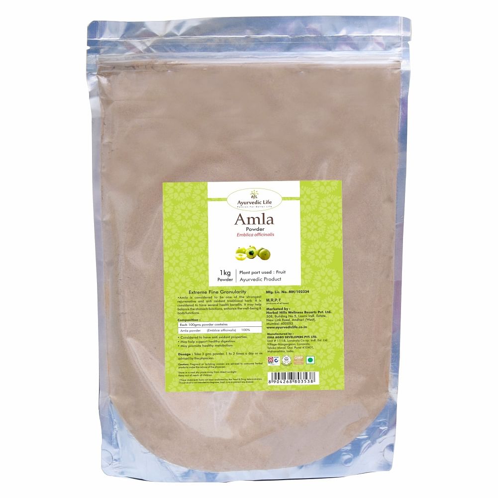 

Ayurvedic Life Amla Powder - 1 Kg