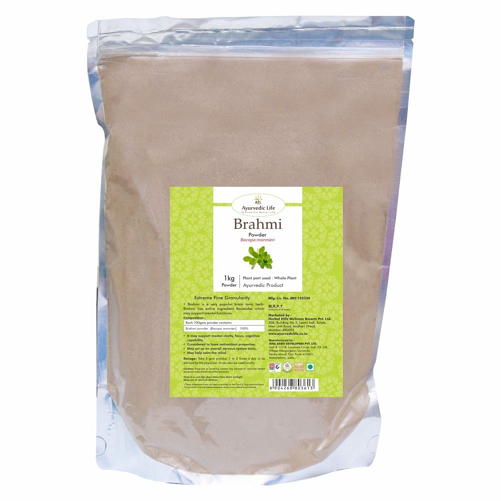 

Ayurvedic Life Brahmi Powder - 1 kg