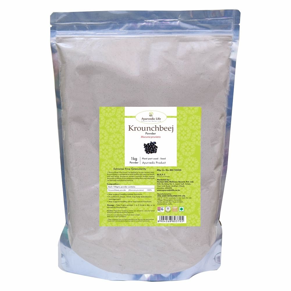 

Ayurvedic Life Krounchbeej Powder - 1 kg