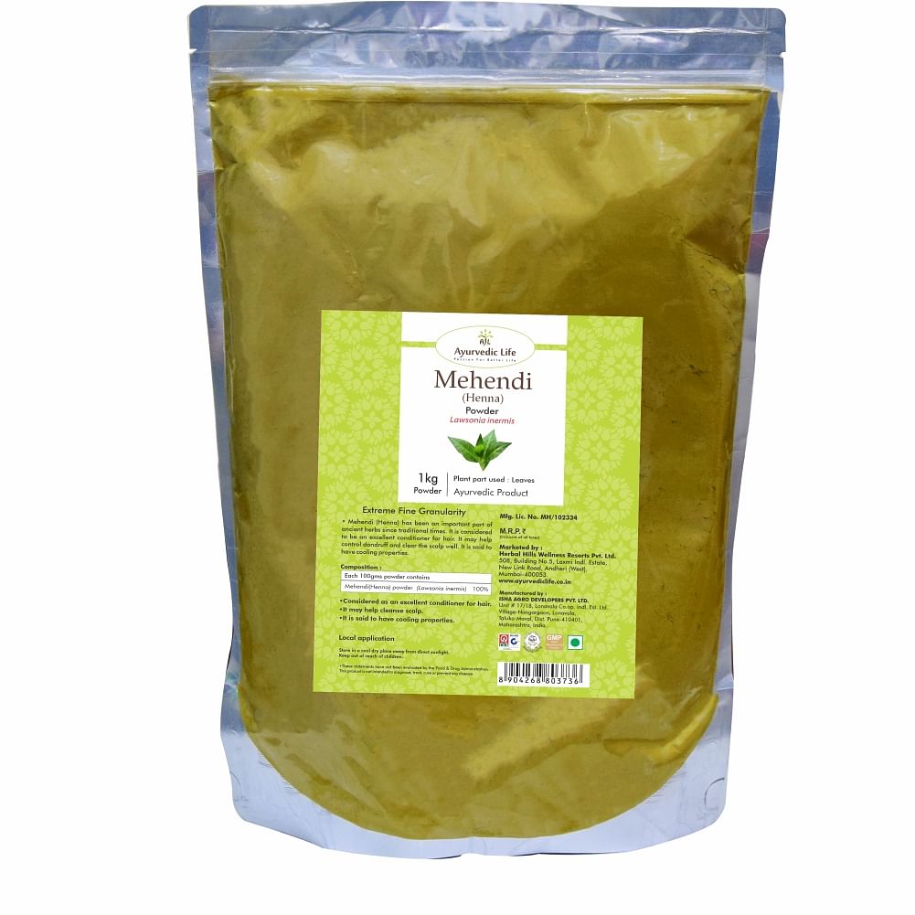 

Ayurvedic Life Mehandi powder - 1 kg